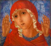 The Mother of God of Tenderness toward Evil Hearts Kuzma Sergeevich Petrov-Vodkin